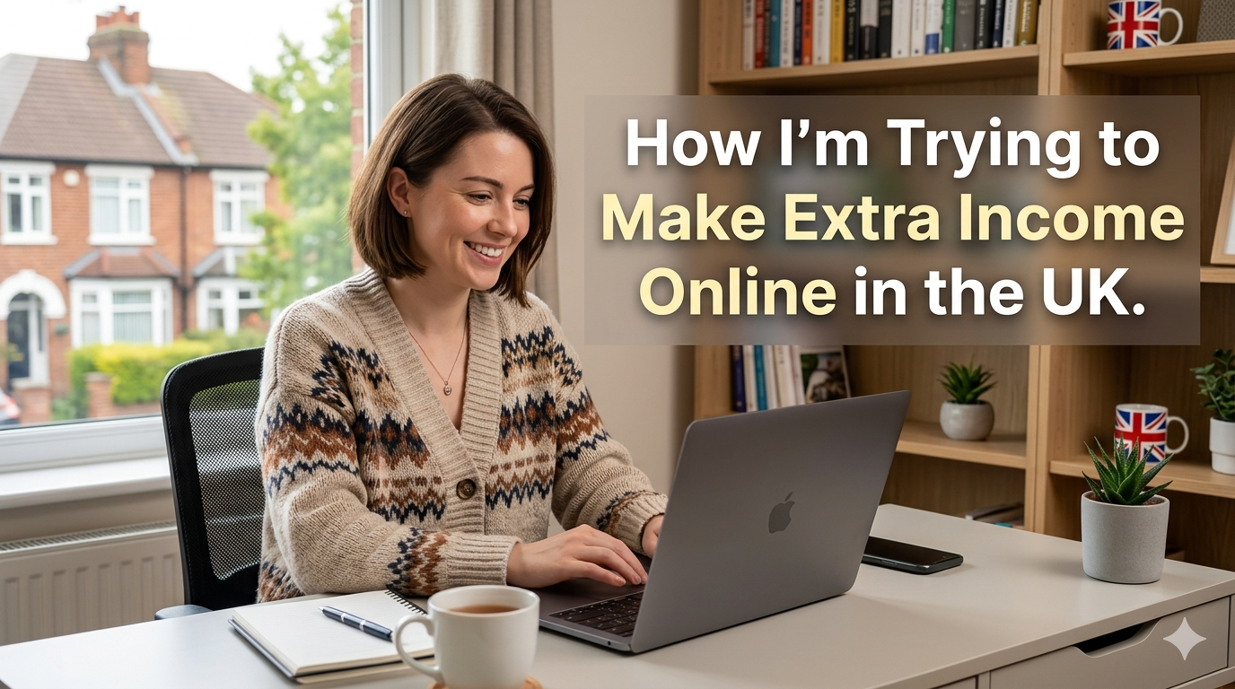 How I’m Trying to Make Extra Income Online in the UK